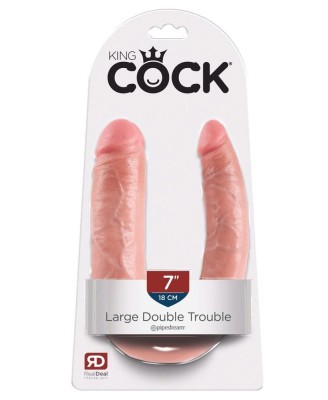 King Cock Large Double Trouble