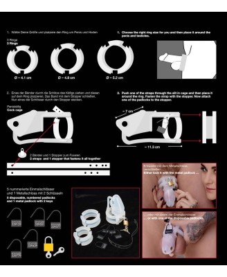 Cock Cage Set 15 pcs.