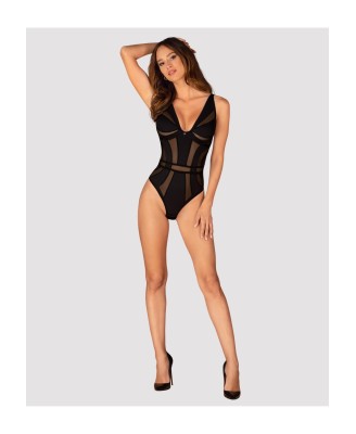 Chic Amoria body - Obsessive - Czarny - XL/2XL