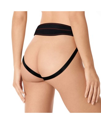 Vibrating Easy Strapon Set 7.5'' - Uprząż Strapon + Dildo
