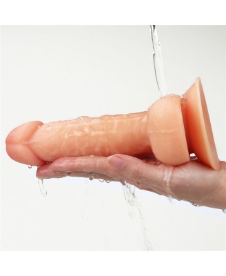 Vibrating Easy Strapon Set 7.0'' - Uprząż + Dildo
