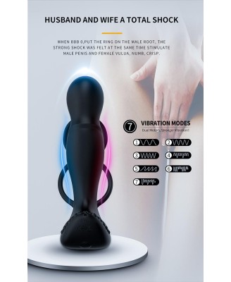 Masażer Prostaty z funkcją grzania - Zdalnie Sterowany