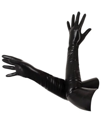 Lateksowe Rękawiczki - Czarne - Latex Gloves XL