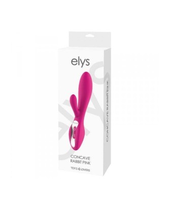 Wibrator-VIBRATORE RABBIT ELYS - CONCAVE RABBIT PINK