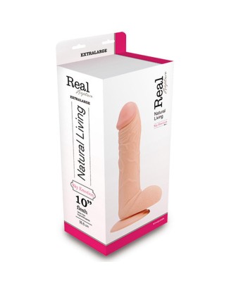 Dildo-REALISTIC DILDO REAL RAPTURE FLESH 10""""""""""""""""