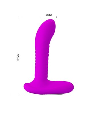 PRETTY LOVE - PROSTATE MASSAGER, USB 3 rot  12 vibr. USB