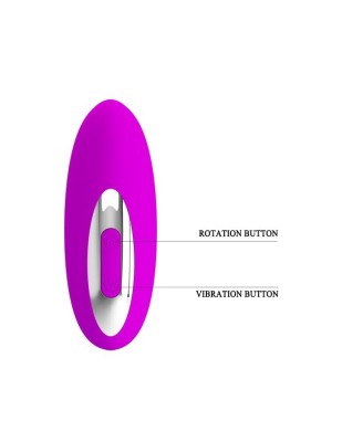 PRETTY LOVE - PROSTATE MASSAGER, USB 3 rot  12 vibr. USB