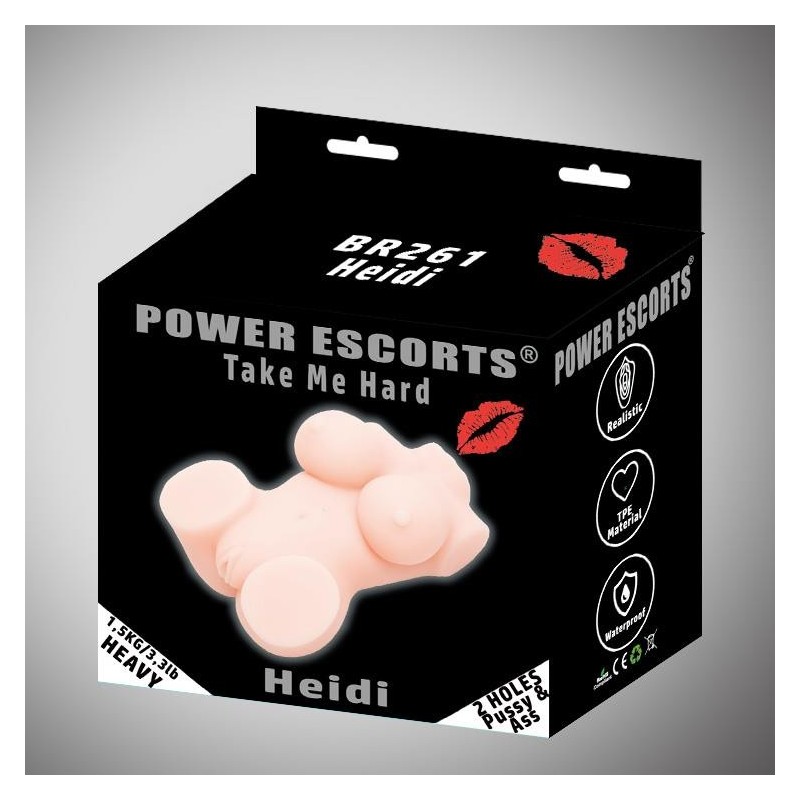 Masturbator-Take Me Hard Heidi-Mini Love Doll 1,55kg Flesh