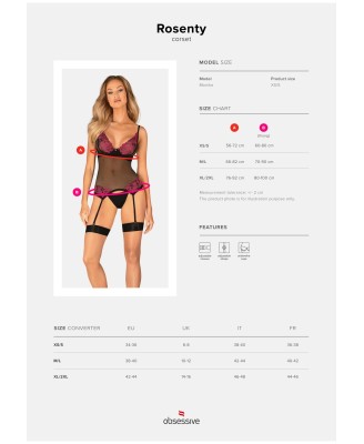 Rosenty gorset   XS/S