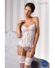 Bielizna-MARCELLE CORSET white S/M - Casmir