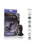 Vibrating Petite Crystal Probe Black