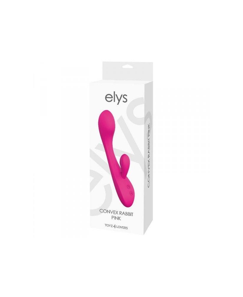 Wibrator-VIBRATORE RABBIT ELYS - CONVEX RABBIT PINK