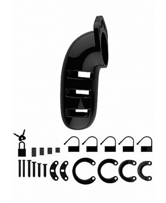 Model 06 - Chastity - 5.5"" - Cock Cage - Black