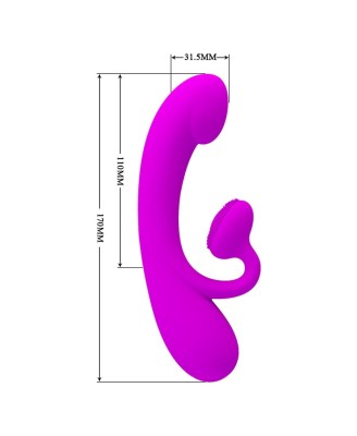 PRETTY LOVE - FULL COVER SILICONE, 10 vibration functions
