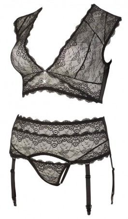 Lace Set black L