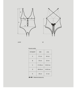 Bielizna-Fiorenta body  S/M