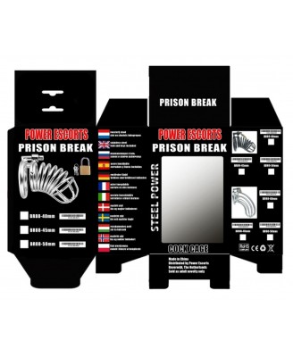 Prison BReak metal large  50 mm with lock