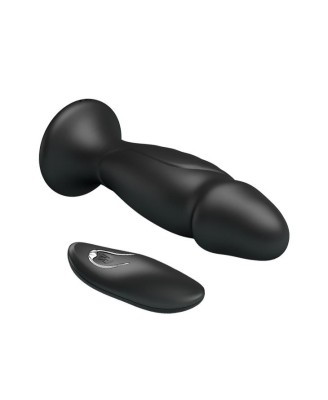 MR PLAY - POWERFULL VIBRATING Anal Plug - Wibrujący Korek Analny