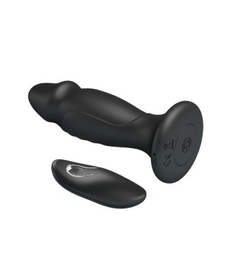 MR PLAY - POWERFULL VIBRATING Anal Plug - Wibrujący Korek Analny