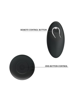 MR PLAY - POWERFULL VIBRATING Anal Plug - Wibrujący Korek Analny