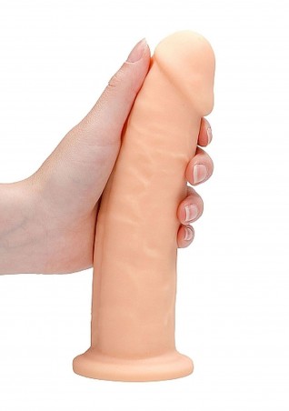 Silicone Dildo Without Balls - 22,8 cm - Flesh