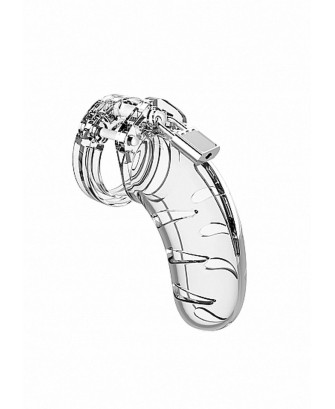 Model 03 - Chastity - 4.5"" - Cock Cage - Transparent