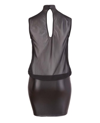Dress transparent black 4XL