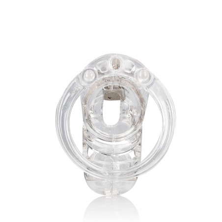 Model 25 - Chastity Cage - 3.5'' / 9 cm - Transparent