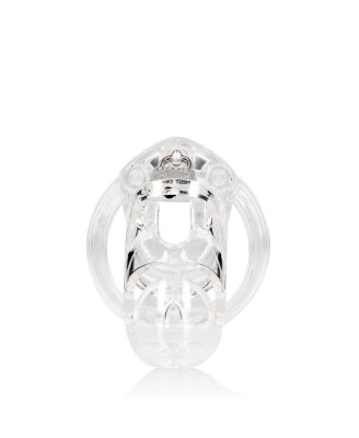 Model 25 - Chastity Cage - 3.5'' / 9 cm - Transparent