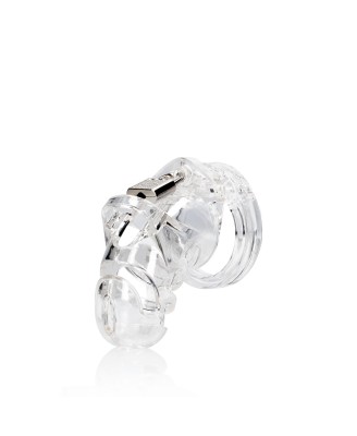 Model 25 - Chastity Cage - 3.5'' / 9 cm - Transparent