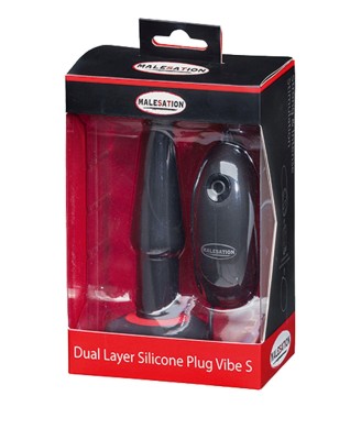 MALESATION Dual Layer Silicone Plug Vibe S