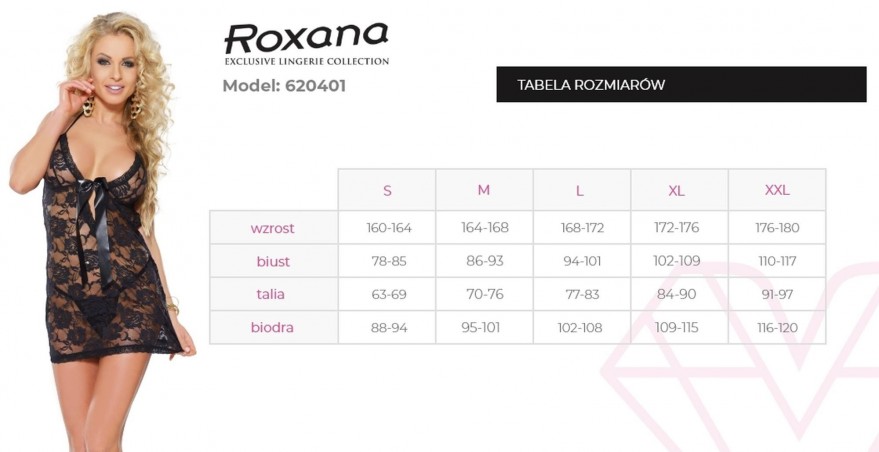 Koszulka i stringi 6204 M