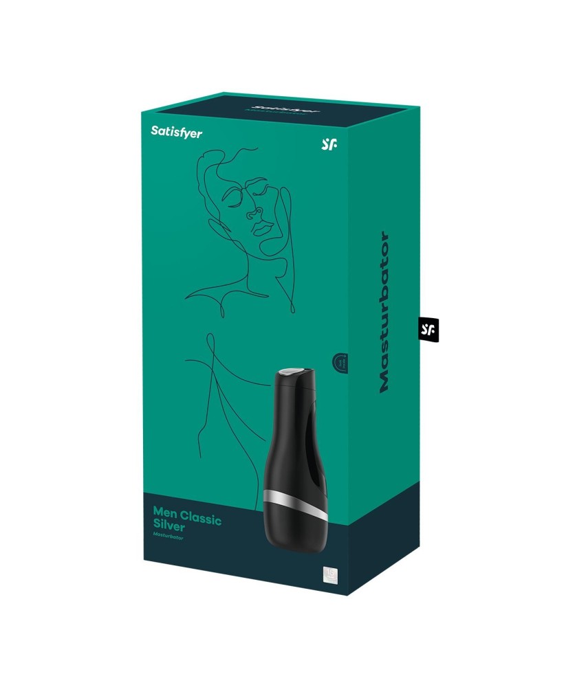 Masturbator - Satisfyer Men Classic (Silver)