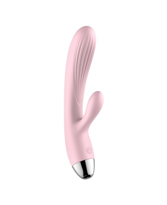 Wibrator- B -  Series, Silicone Vibrator Pink USB 10 Function / Heating