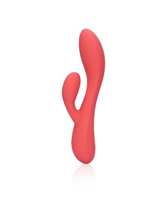 Smooth Ultra Soft Silicone Rabbit Vibrator - Astro Dust