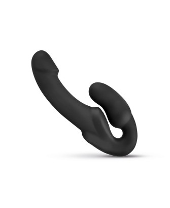 No-Parts - Morgan Strapless Strap-On Dildo - 22 cm - Black
