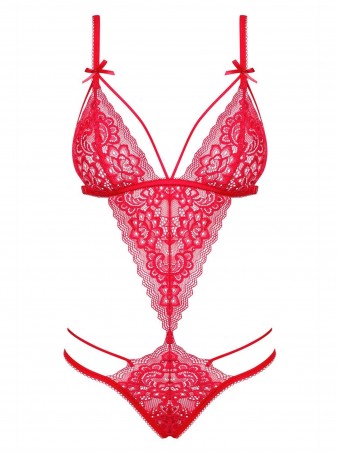 Bielizna-Lovlea body czerwone L/XL