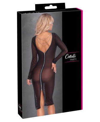 Cottelli Dress knee-length Czarna Tiulowa Długa Spódnica - M