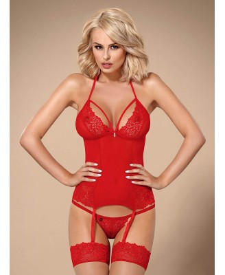 Bielizna-838-COR-3 gorset i stringi  S/M