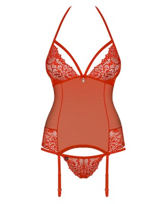 Bielizna-838-COR-3 gorset i stringi  S/M