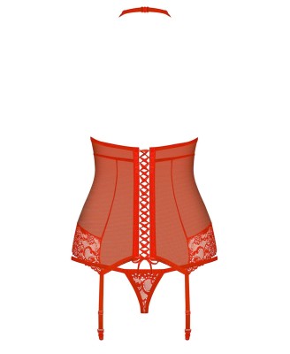 Bielizna-838-COR-3 gorset i stringi  S/M