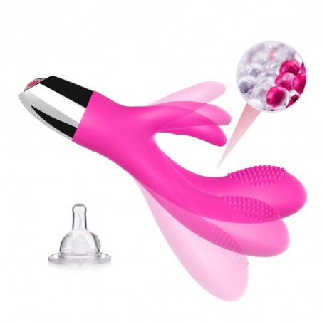 Rabbit pink - Wibrator Króliczek - Różowy