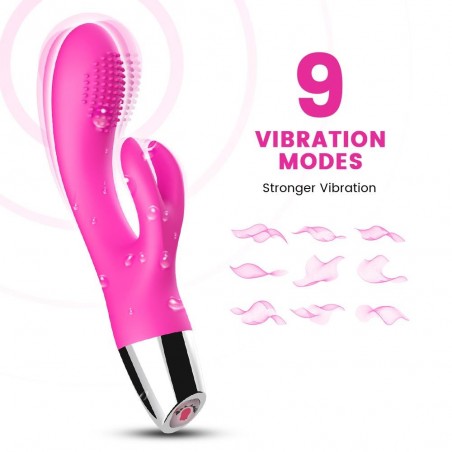 Rabbit pink - Wibrator Króliczek - Różowy