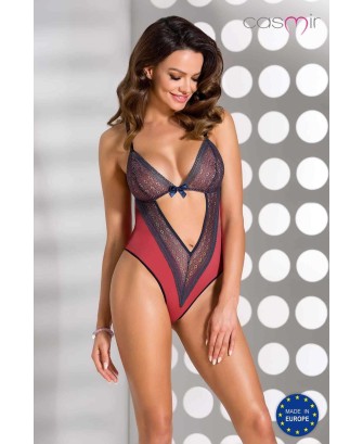Bielizna-SYLVIANE BODY coral XXL/XXXL - Casmir