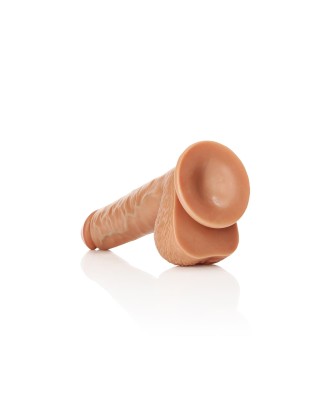Straight Realistic Dildo  Balls  Suction Cup - 10""""/ 25,5 cm