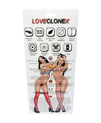 Proteza-ATENA Strap On-LOVECLONEX 6,5""""""""-vibration