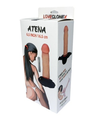 Proteza-ATENA Strap On-LOVECLONEX 6,5""""""""-vibration