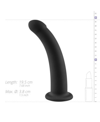No-Parts - Parker Dildo 19.5 cm - Black