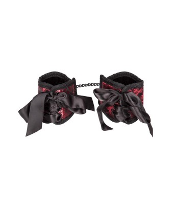 Scandal Corset Cuffs Black