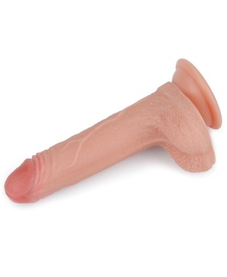 7'' Dual layered Platinum Silicone Cock - Silikonowe Dildo 18,3 cm